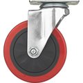 Prosource 3In Swivel Plate Pu Caster JC-383-G